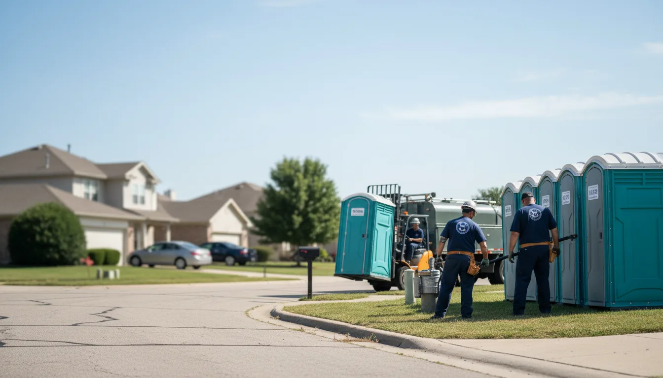 Porta Potty Rental in Arcola, IL near me